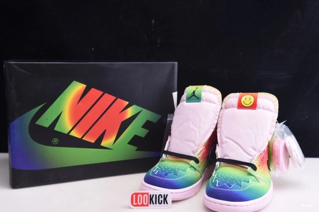 Bmlin Shoes 1 HIGH OG X AIR J BALVIN DC3481-900 JORDAN 0703